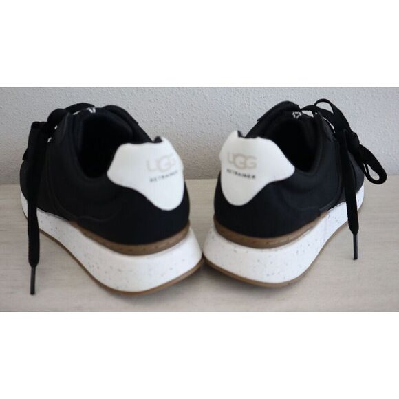 UGG 1136855 Women's Sz 7.5 Black/Coconut Milk White ReTrainer Sneaker Shoes - Picture 6 of 11